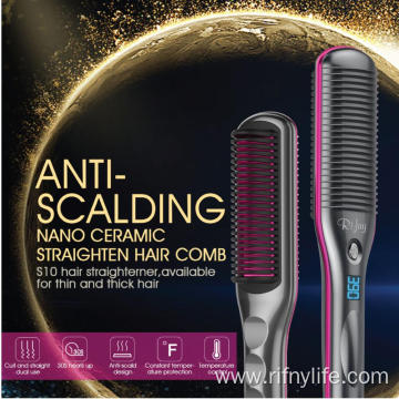 Fast Heating Private Label Hair Straighteners brush